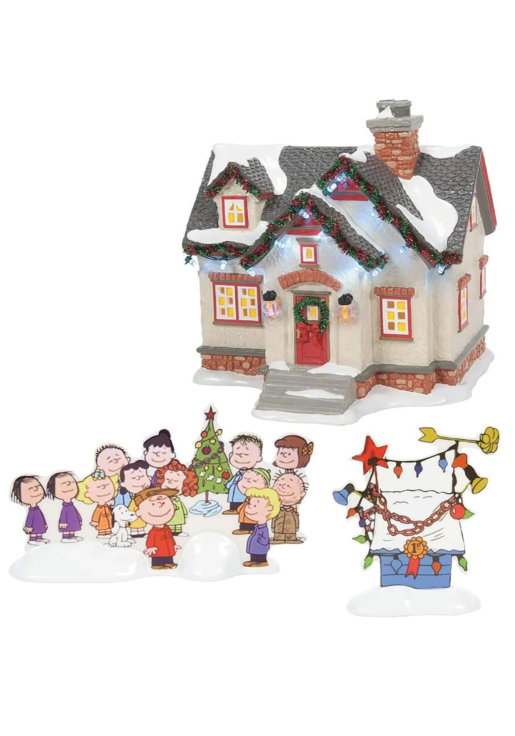 Department 56 Original Snow Village The Peanuts House