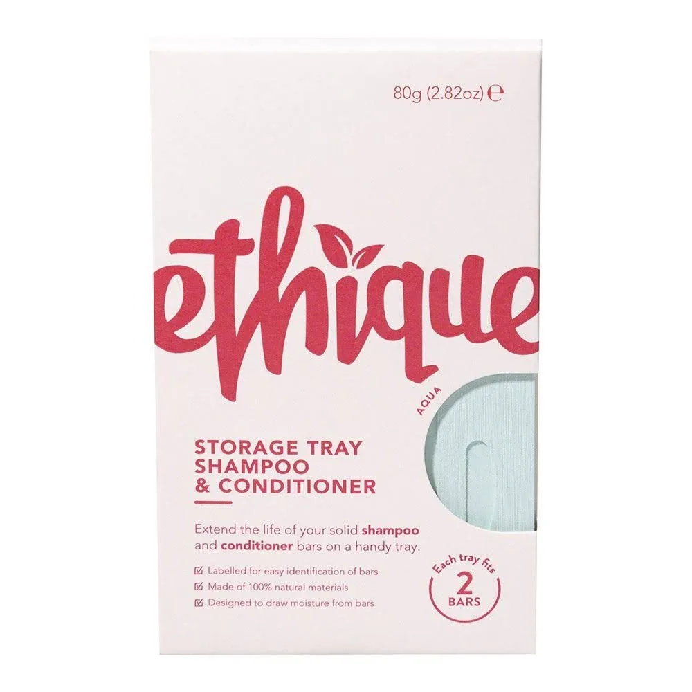 Ethique Storage Tray for Shampoo and Conditioner Bars, Aqua