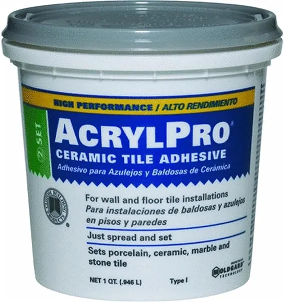 AcrylPro 1 qt. Ceramic Tile Adhesive