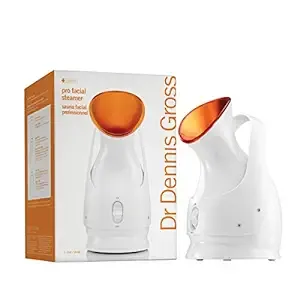 Dr. Dennis Gross Pro Facial Steamer for Facial Deep Cleaning: Infuse Skin with Hydration, Clarify Complexion, and Detox Skin