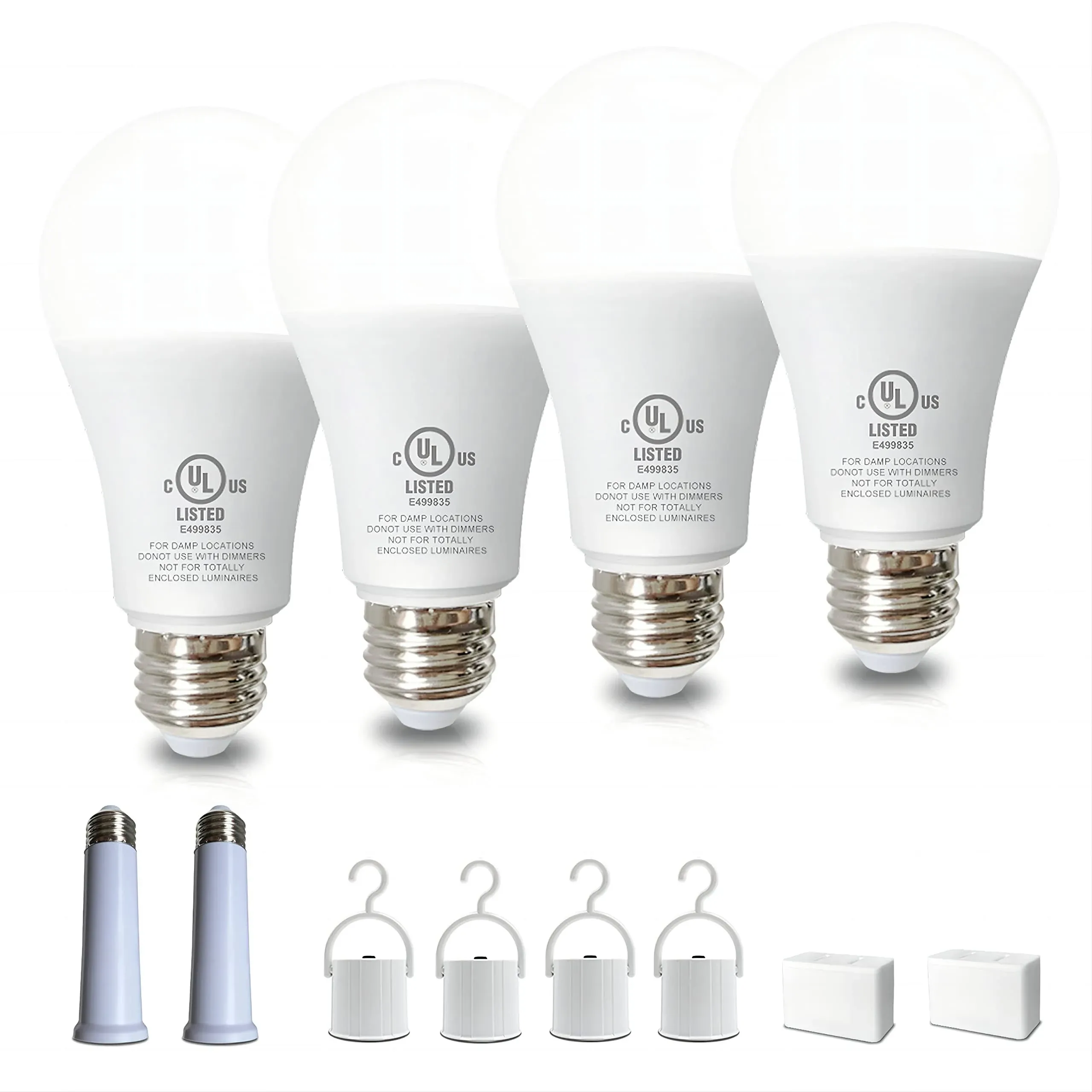 YKDtronics Rechargeable Emergency Light Bulbs, Multi-function Battery Light Bulb ...