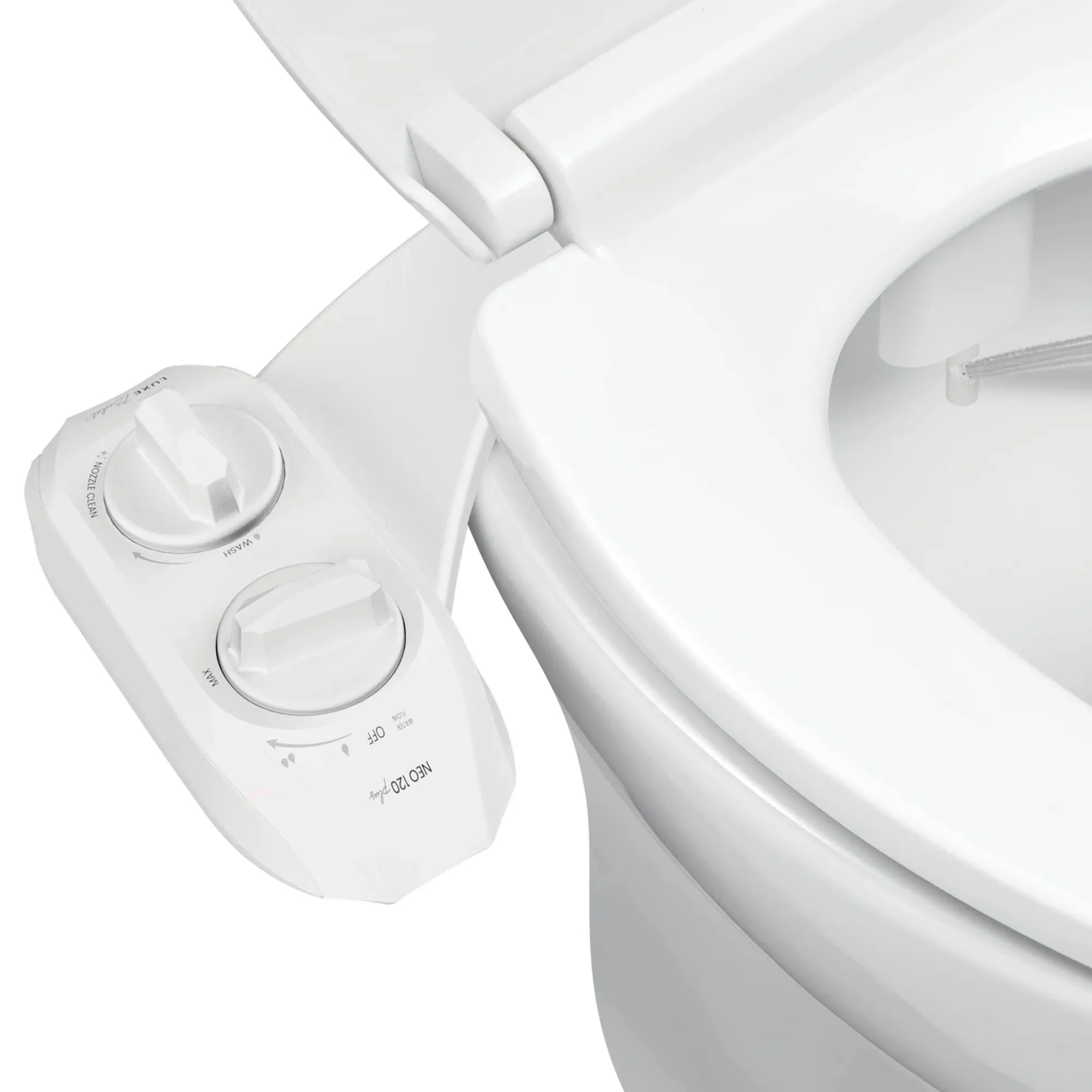 Luxe Bidet Neo 120 Plus Bidet Attachment in White