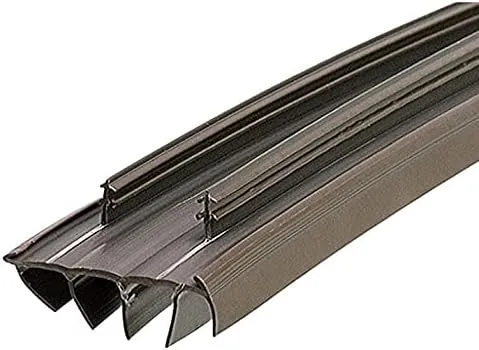 Randall PVC Slide in Kerf Style Door Bottom with Fins, Brown 36 1/4" Long, 1 3/4" Wide