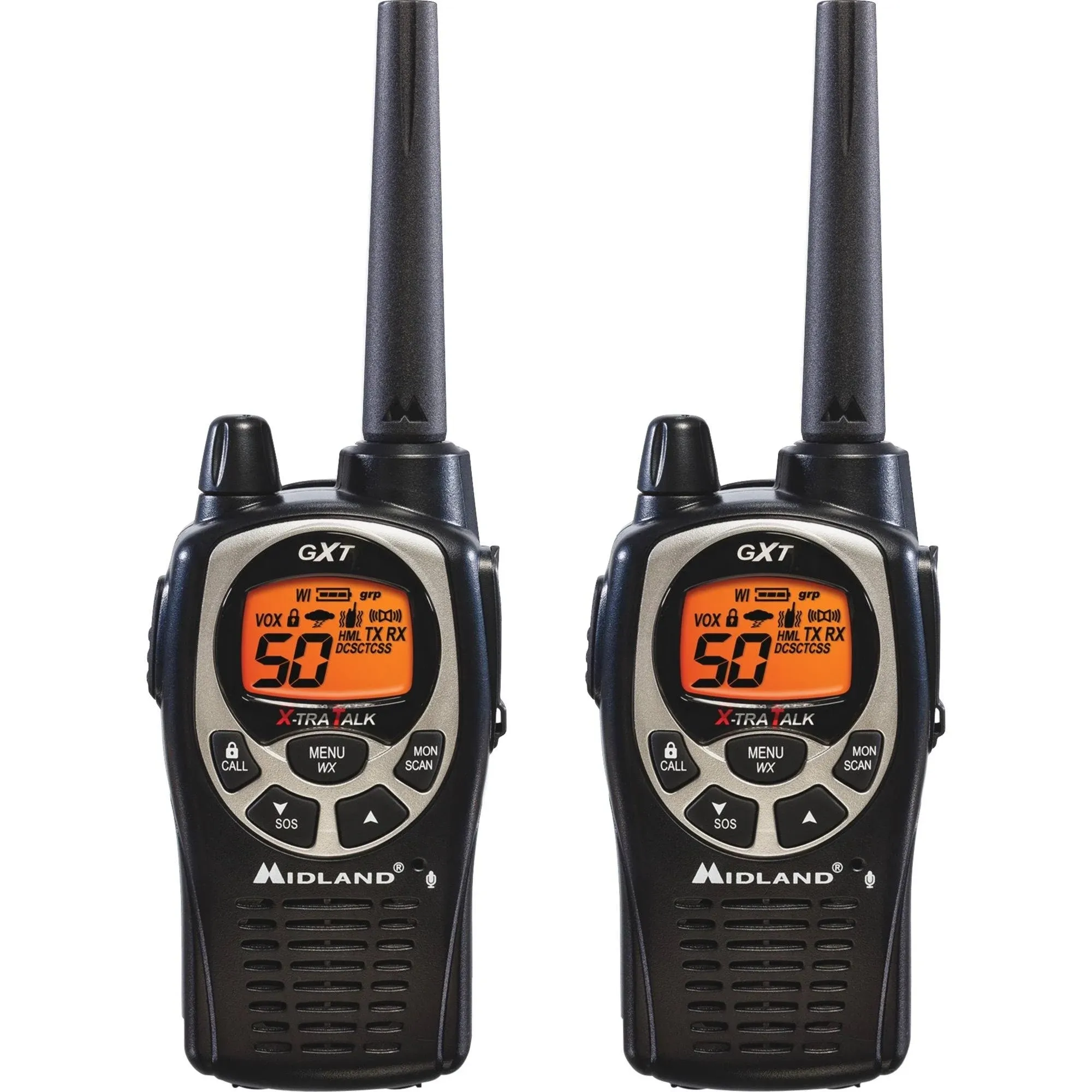 Midland 50 Channel GMRS Two-Way Radio GXT1000X3VP4