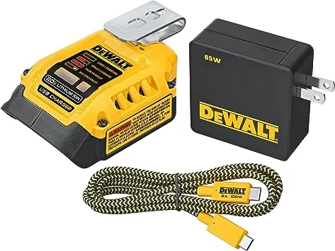 DEWALT 20V USB-C Charging Kit