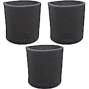 3 Pack 90585 Foam Sleeve VF2001 Foam Replacements Filters For Wet Dry Vacuum ...