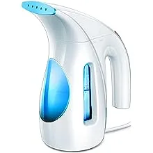 Hilife Steamer for Clothes, Portable Handheld Design, 240ml Big Capacity, 700W, Strong Penetrating Steam, Removes Wrinkle, for Home, Office and Travel(ONLY FOR 120V) (Maya Blue)