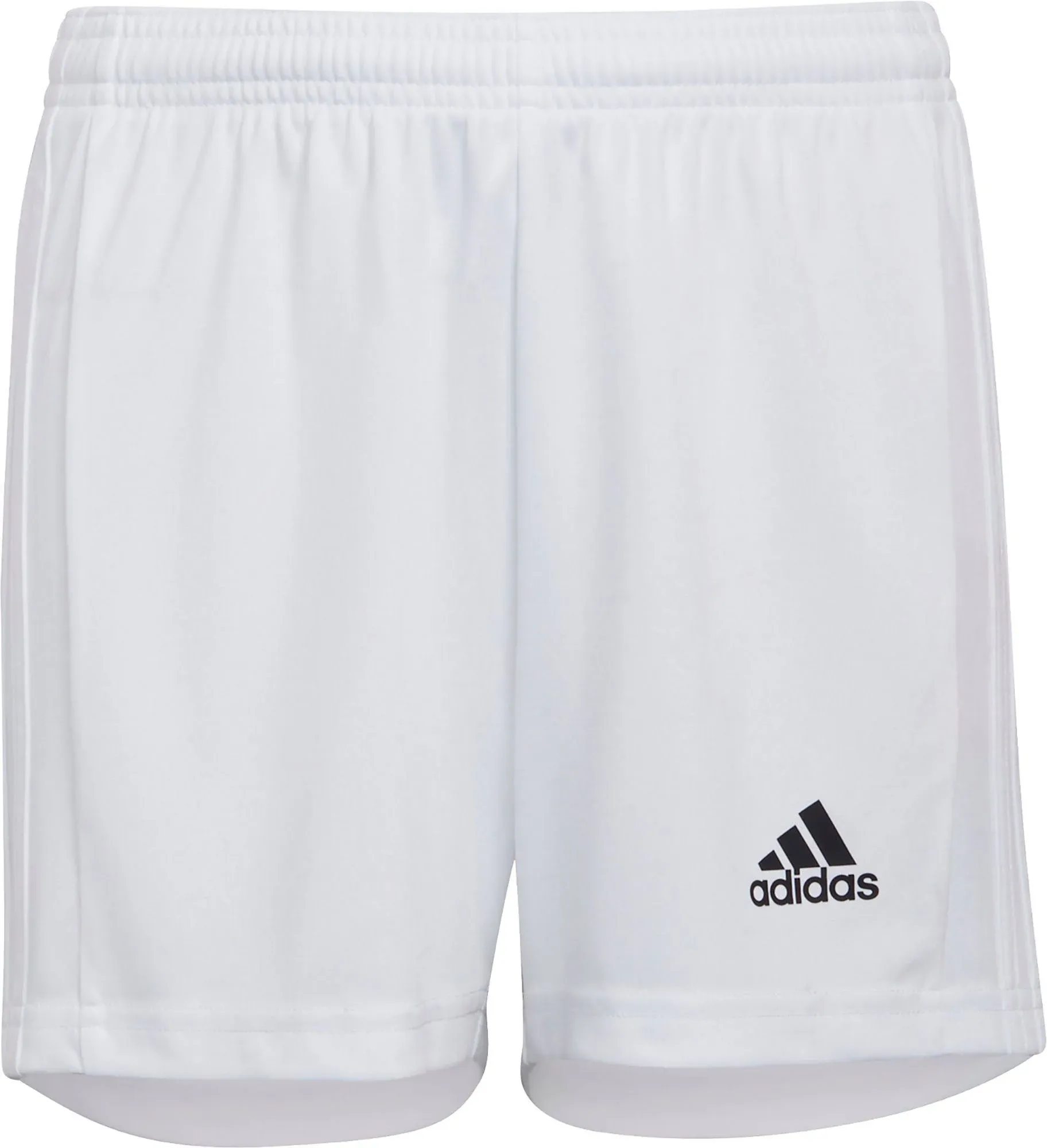 NWT Adidas Big Girls White Squad 21 Soccer Shorts sz L