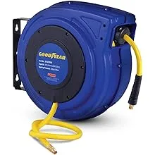 Goodyear 3/8 in. x 65 ft. Retractable Air-Hose Reel TRI-GUR009