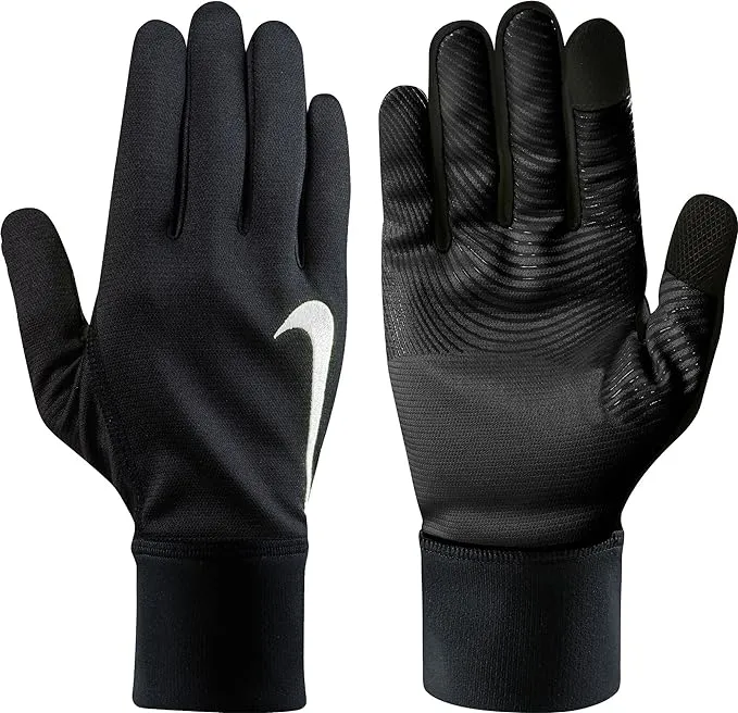 Nike K.O. Thermal Gloves Men's Medium Running Black/White