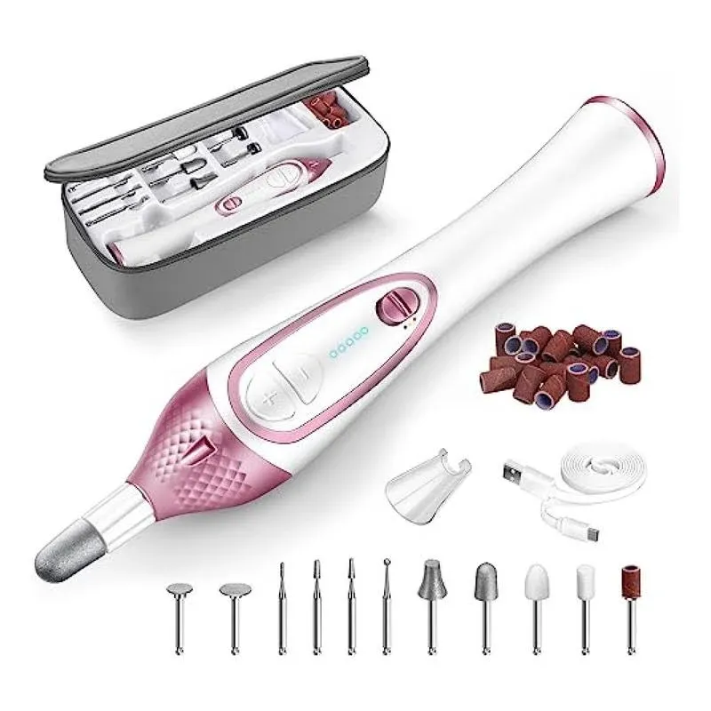 ISTON 36-piece Professional Manicure &amp; Pedicure Kit, Cordless Nail Drill Mach...