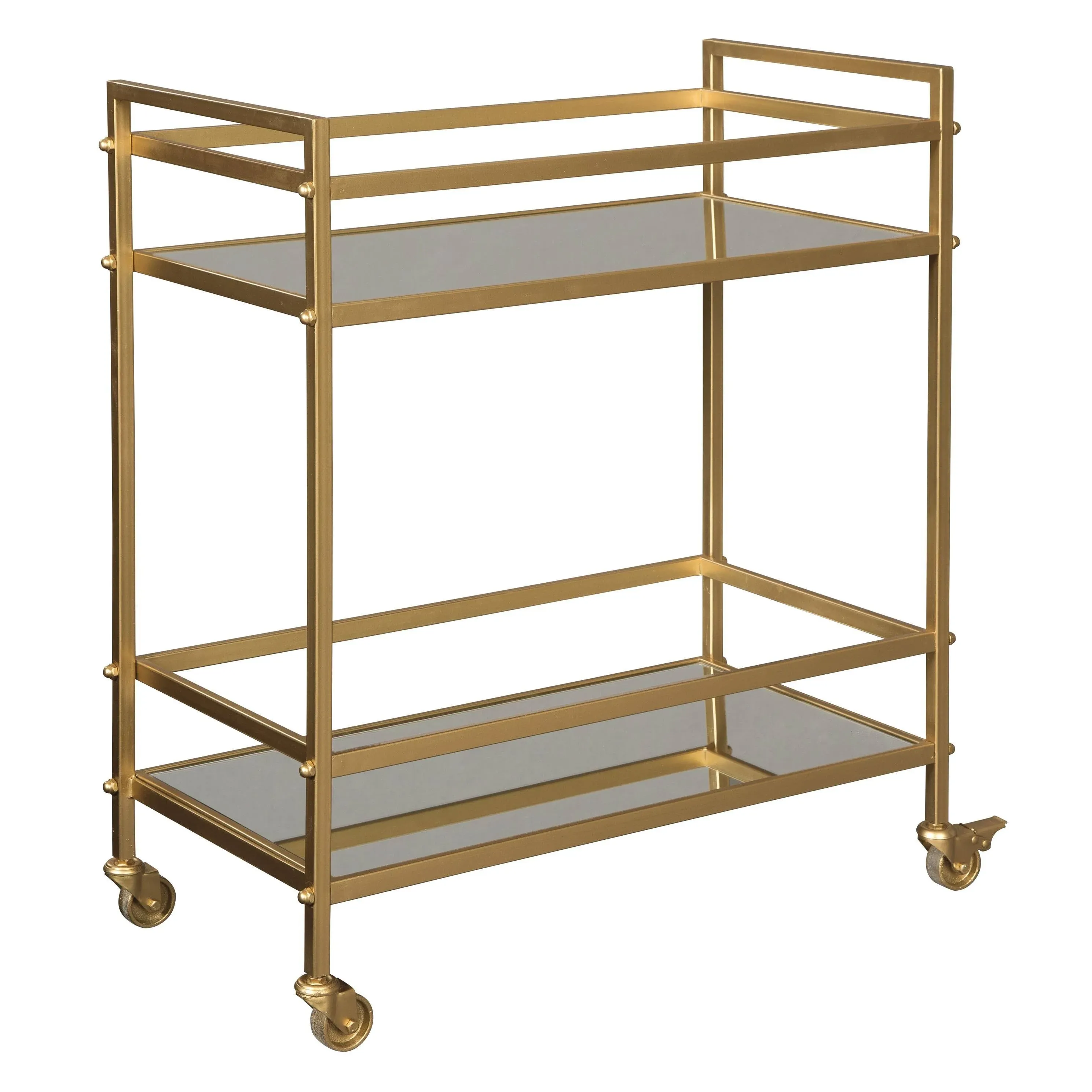 Ashley Kailman Gold Bar Cart