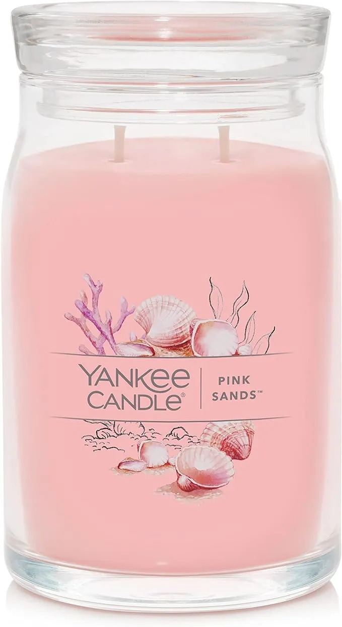 Yankee Candle Pink Sands Candle, 14.25 oz