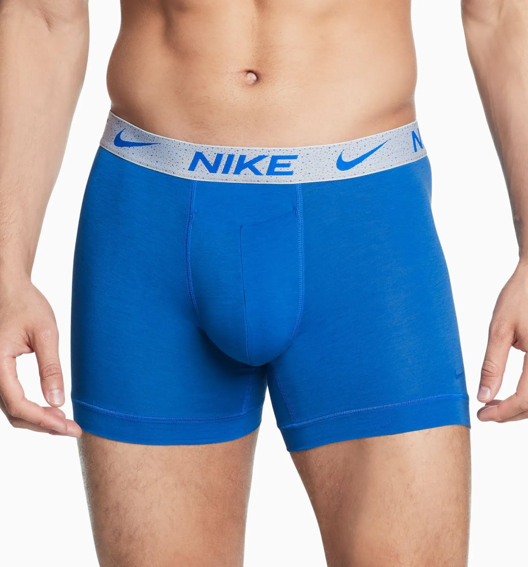 Nike Men`s Dri-FIT ReLuxe Boxer Brief 2 Pack