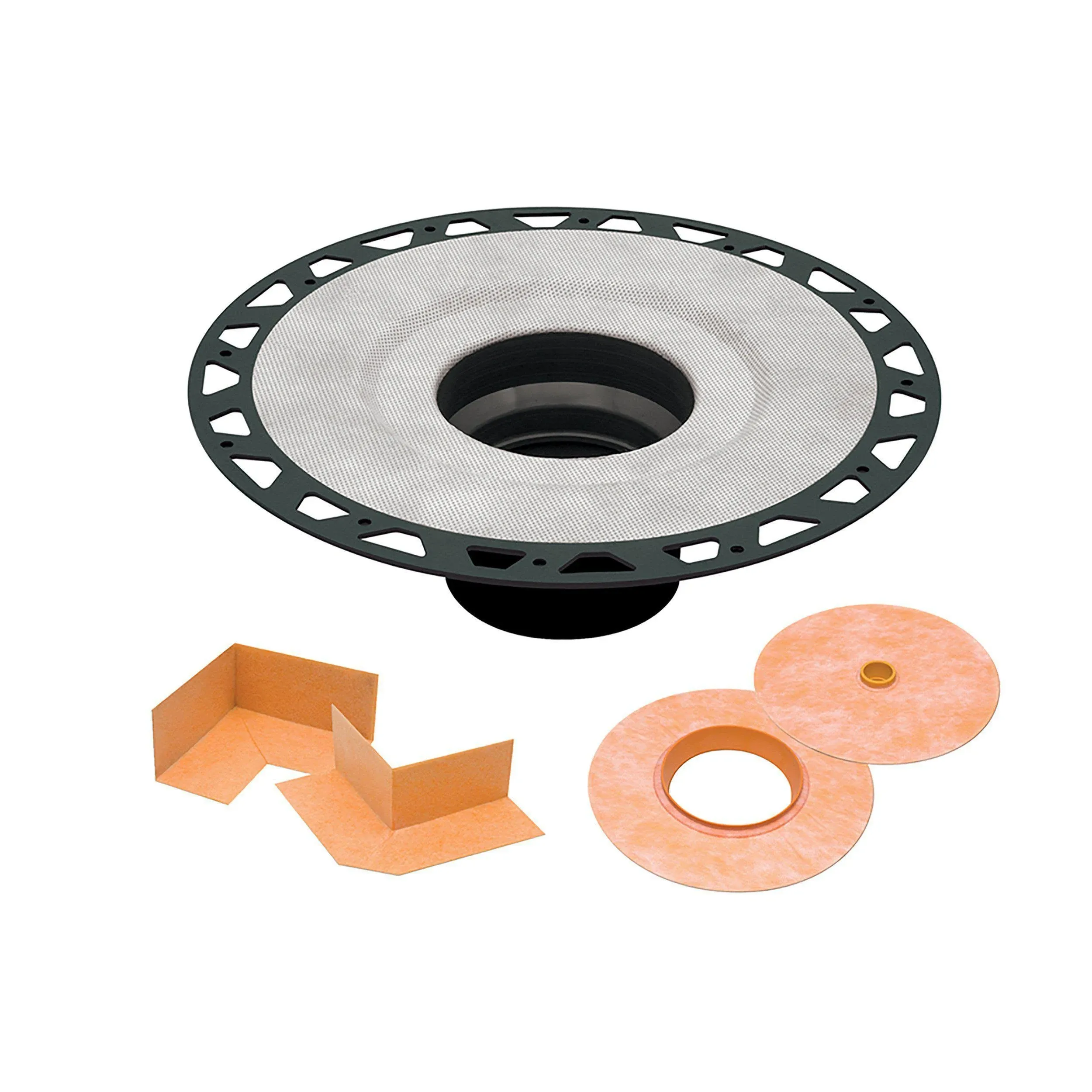 Schluter Kerdi-Drain Flange Kit ABS (KD2FLKABS)