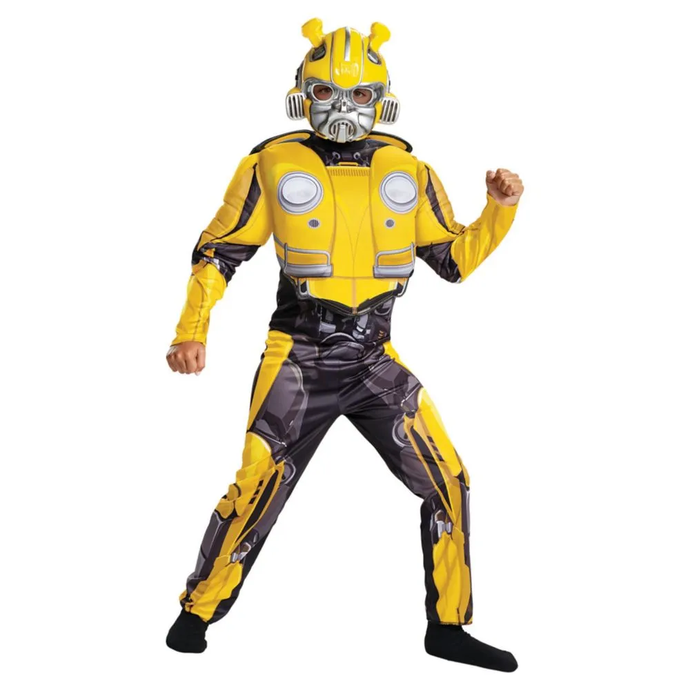 Child&#8217;s Muscle Transformers Bumblebee Costume - Small