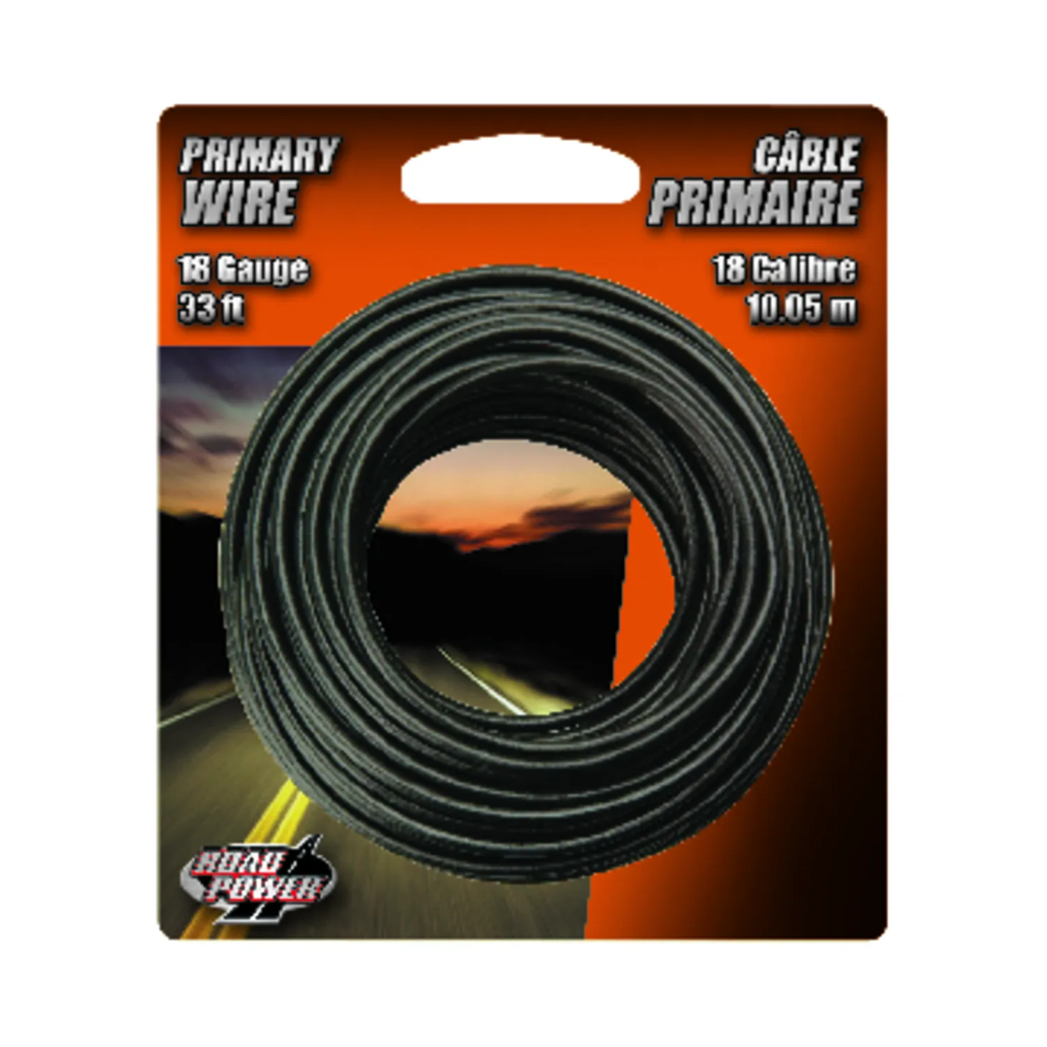 Southwire 55667323 Primary Wire, 18-Gauge Bulk Spool, 100-Feet, Black