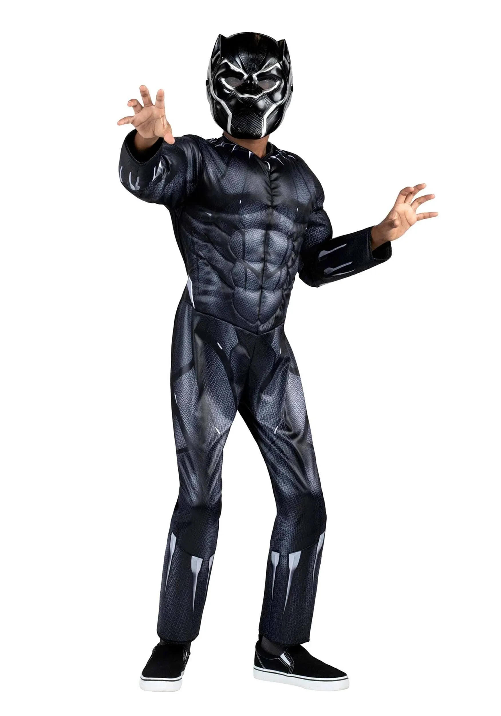 Black Panther Child Qualux Costume, Large