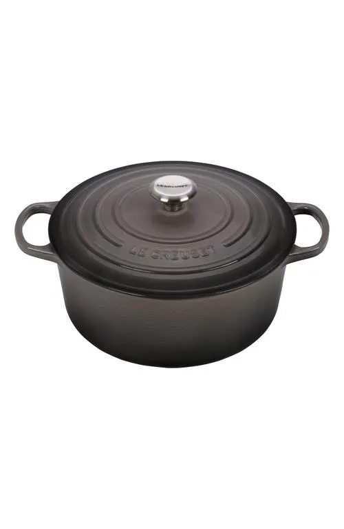 Le Creuset 7.25 Quart Signature Round White Cast Iron Dutch Oven