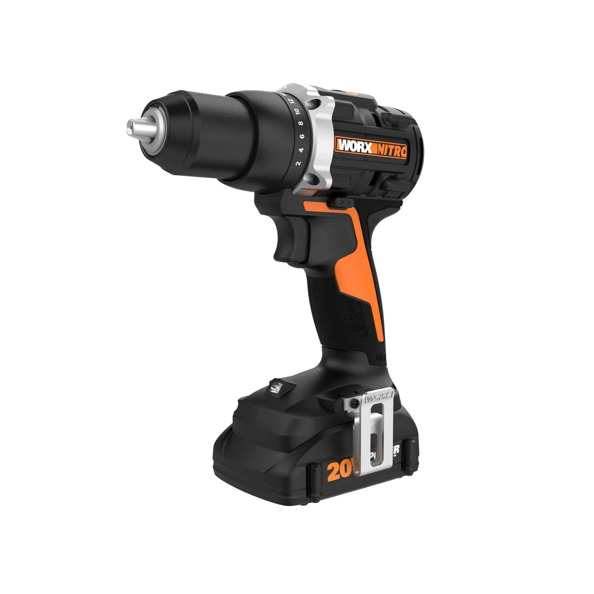 WORX NITRO POWER SHARE 20V Cordless 1/2 in Dril l & Driver