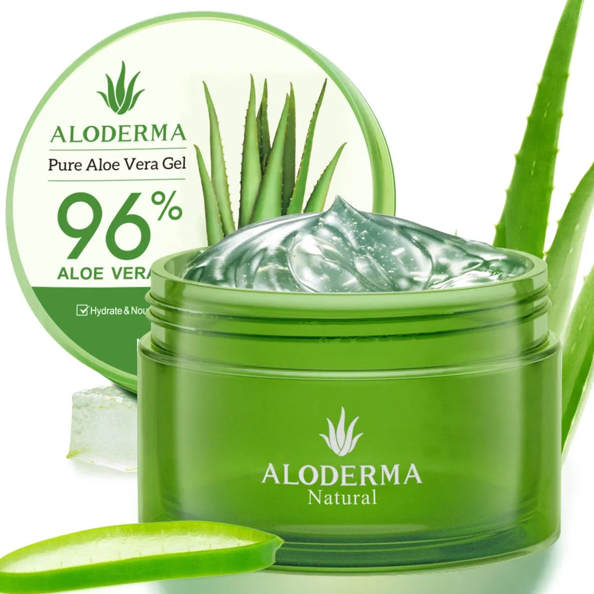 Aloderma Pure Aloe Vera Gel - 200g, 1