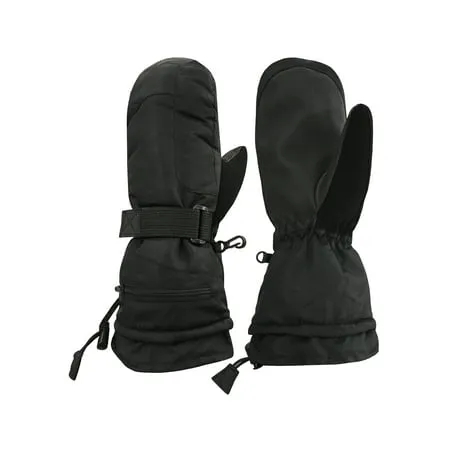 N'Ice Caps Men & Women Mittens Waterproof Snow Gloves 100 Gram Thinsulate Extreme Cold Weather