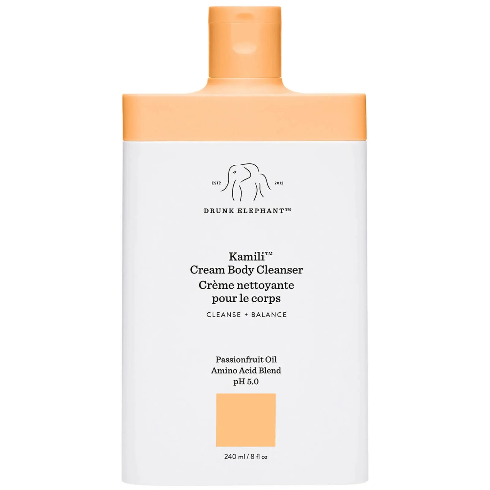 DRUNK ELEPHANT KAMILI CREAM BODY CLEANSER 240ML / 8 fl OZ NEW