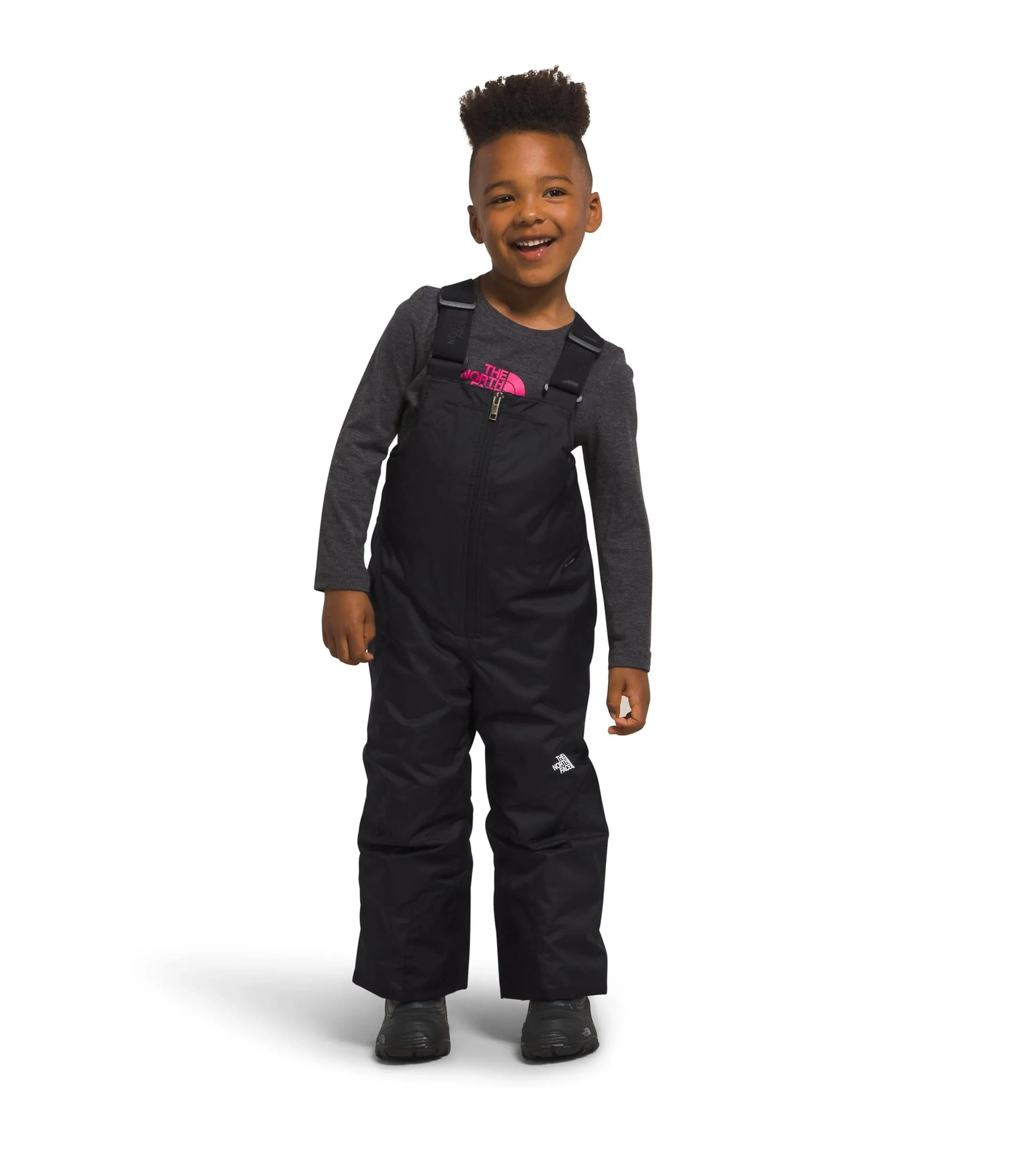 The North Face Freedom Insulated Bib - Kids 4T TNF Black