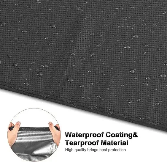 Mrrihand Central Air Conditioner Cover for Outside Units Waterproof Heavy Duty AC Unit for Outdoor Large AC Cover for Winter (24"X24"X30")-Balck