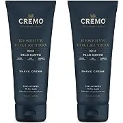 Cremo Barber Grade Palo Santo (Reserve Collection) Shave Cream, Astonishingly Superior Ultra-Slick Shaving Cream Fights Nicks, C