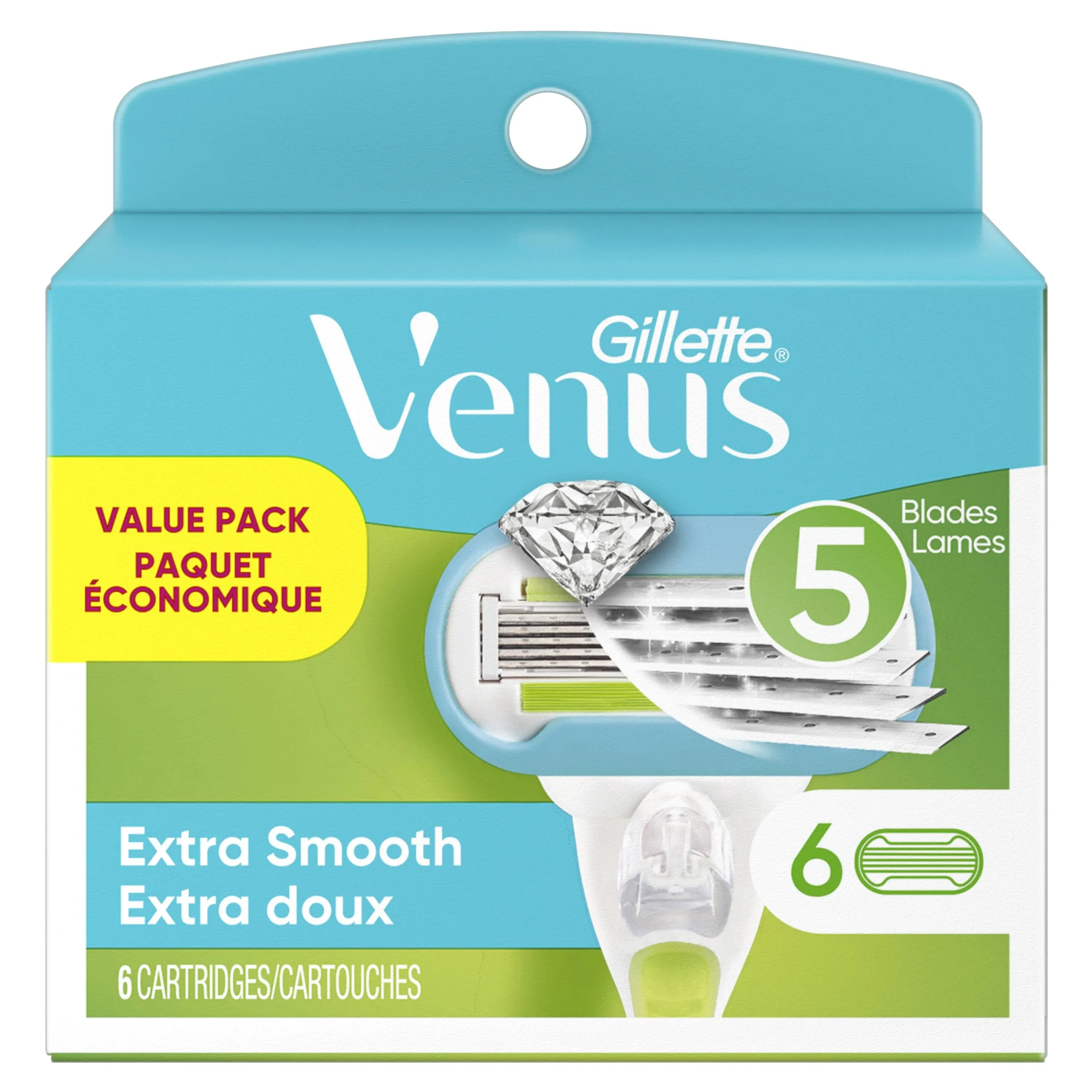 Gillette Venus Extra Smooth Women's Razor Blade Refills