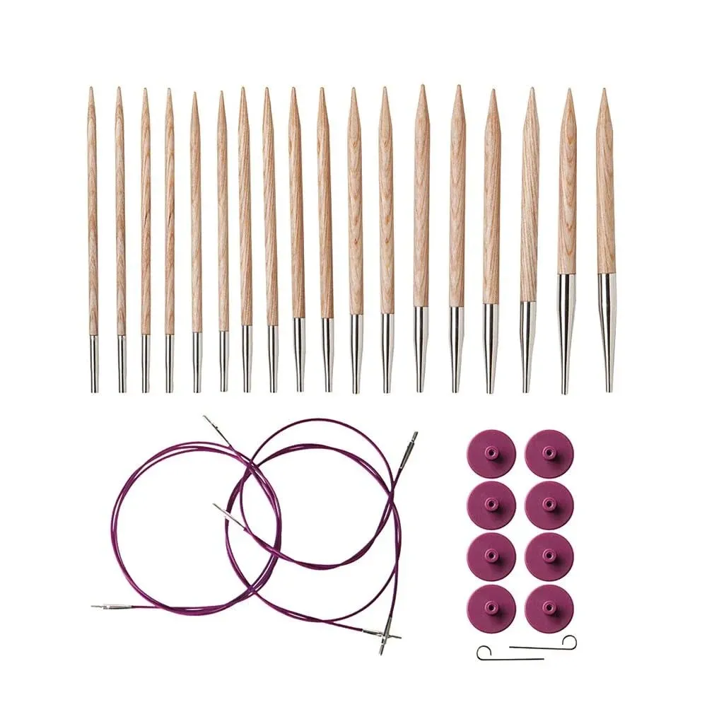 Sunstruck Interchangeable Needle Set: Purple Cables