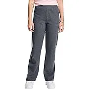 Hanes ComfortSoft EcoSmart Women's Open Bottom Fleece Sweatpants, Sizes S-XXL and Petite