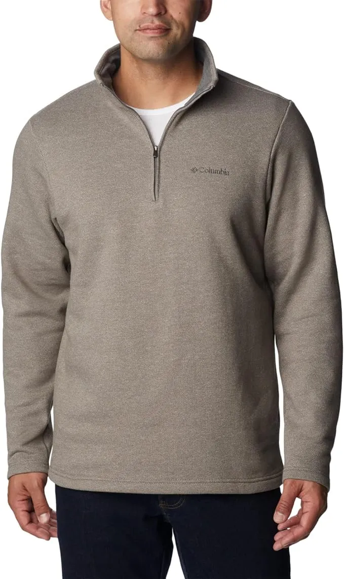 Columbia Great Hart Mountain III Half-Zip Pullover - Boulder Heather (S)