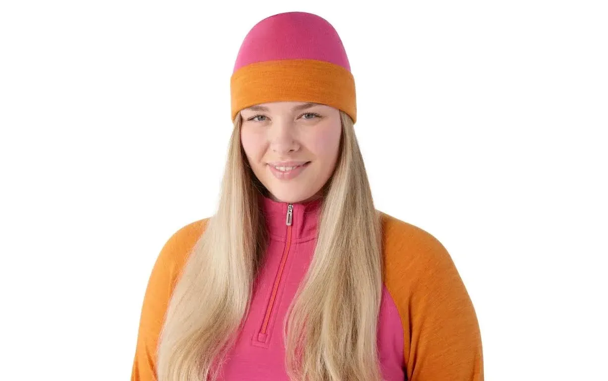 Smartwool Thermal Merino Reversible Cuffed Beanie - Marmalade Heather