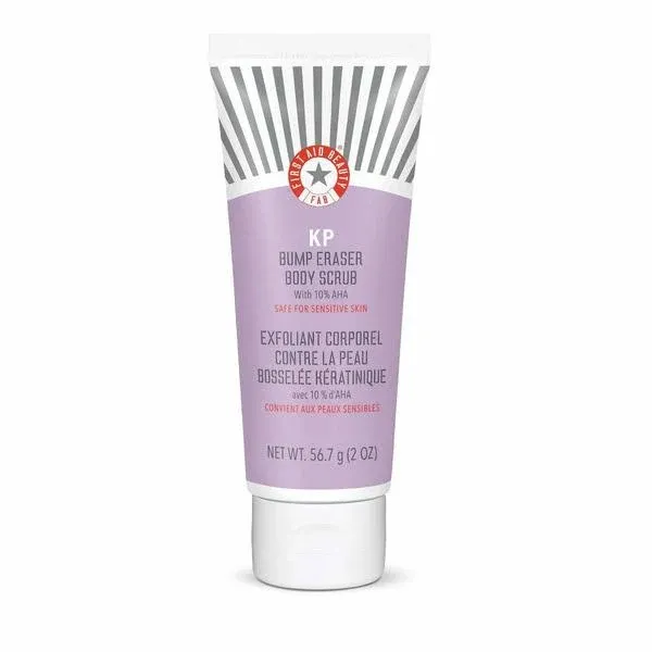 First Aid Beauty KP Bump Eraser Body Scrub with 10% AHA 56.7g