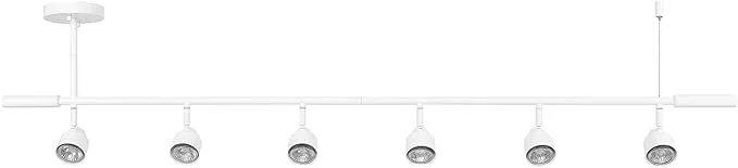 Globe Electric 59969 Tempo 5-Light Foldable Track Lighting Matte Black