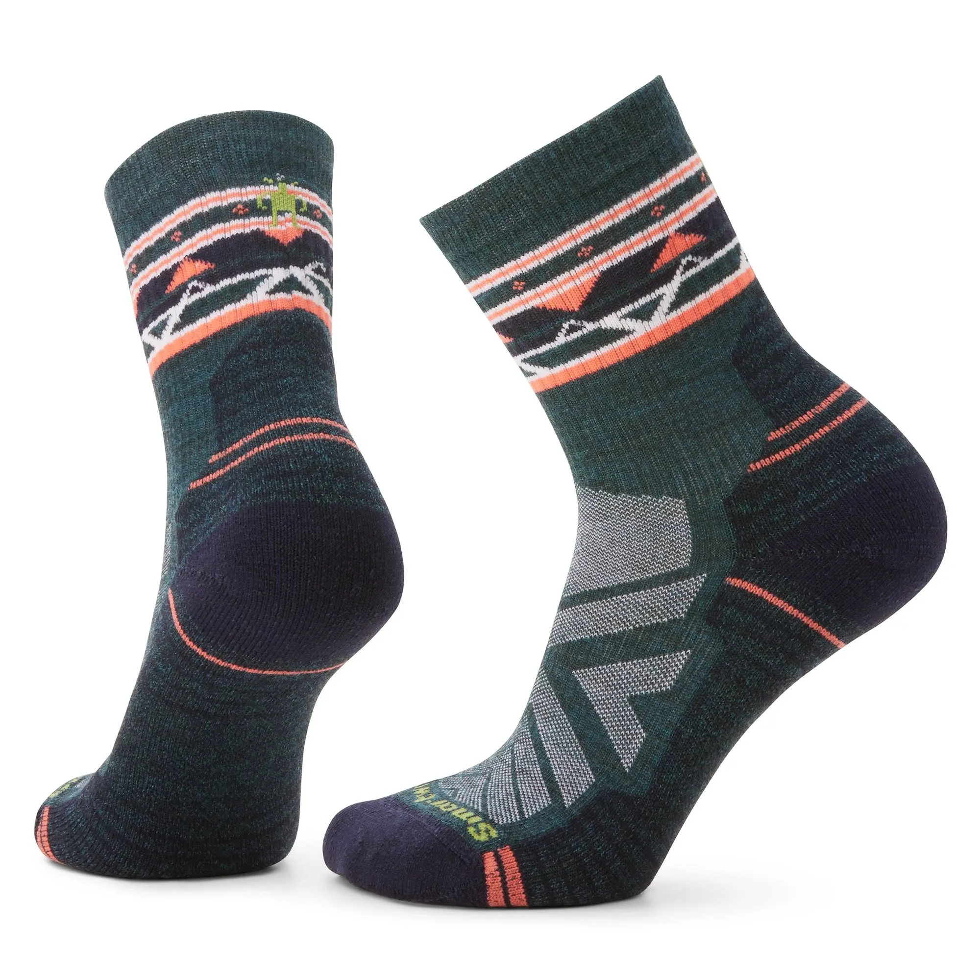 Smartwool Women's Hike Light Cushion Zig Zag Valley Mid Crew Socks