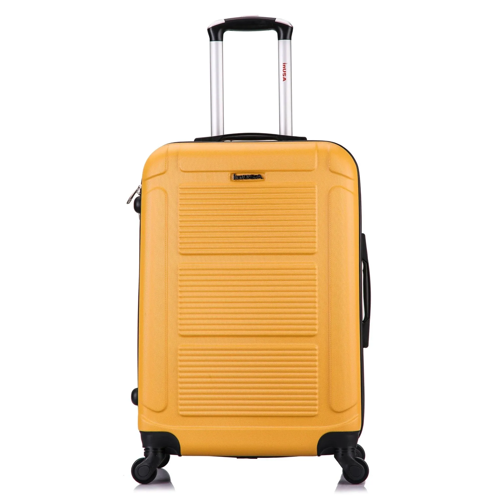 InUSA Pilot 4-Wheel Spinner Luggage Mustard (IUPIL00M-MUS)