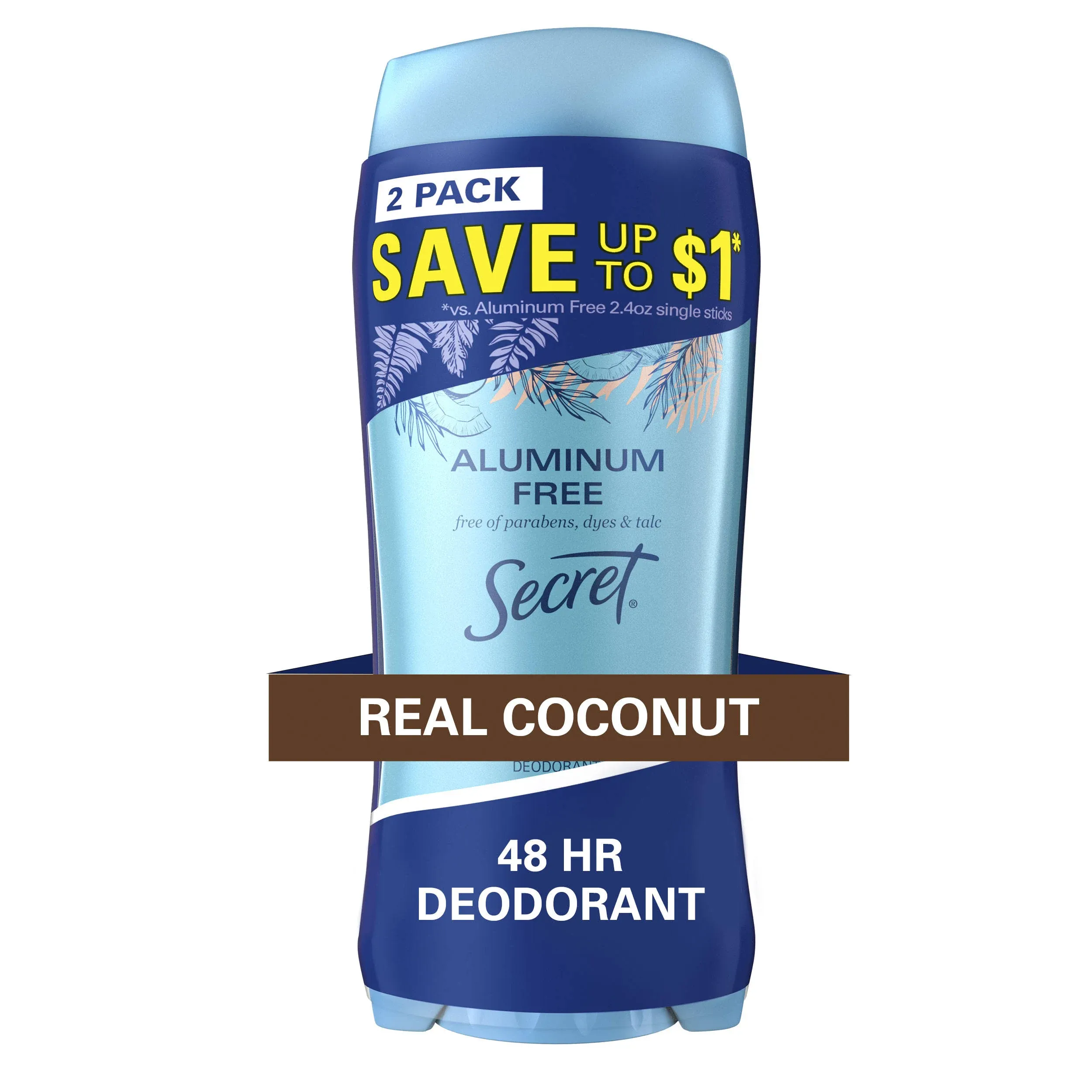 Secret Aluminum Free Deodorant for Women