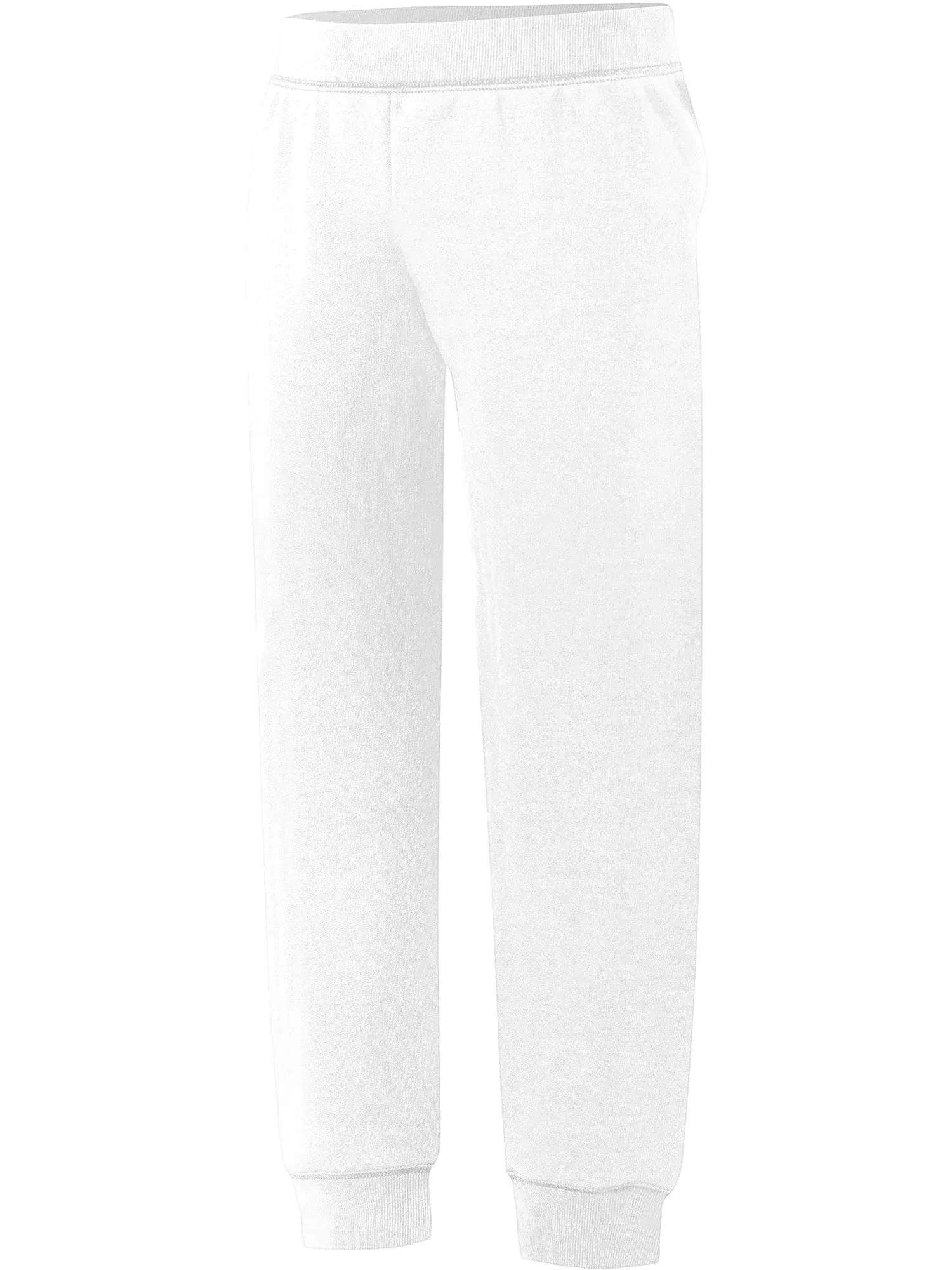 Hanes ComfortSoft ; Ecosmart Girls' Jogger Sweatpants Ok288 - White Size S