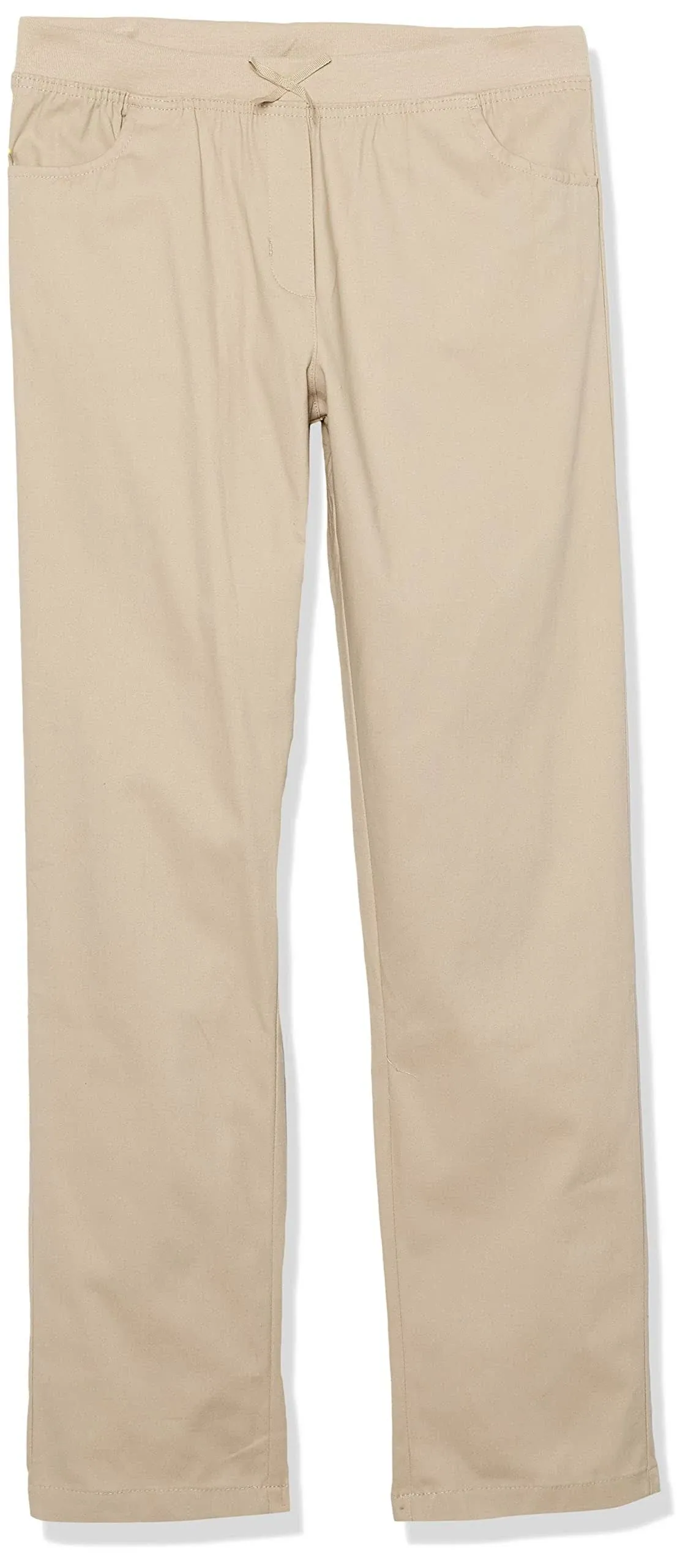 Nautica Girls' School Uniform Skinny Fit Stretch Twill Pants