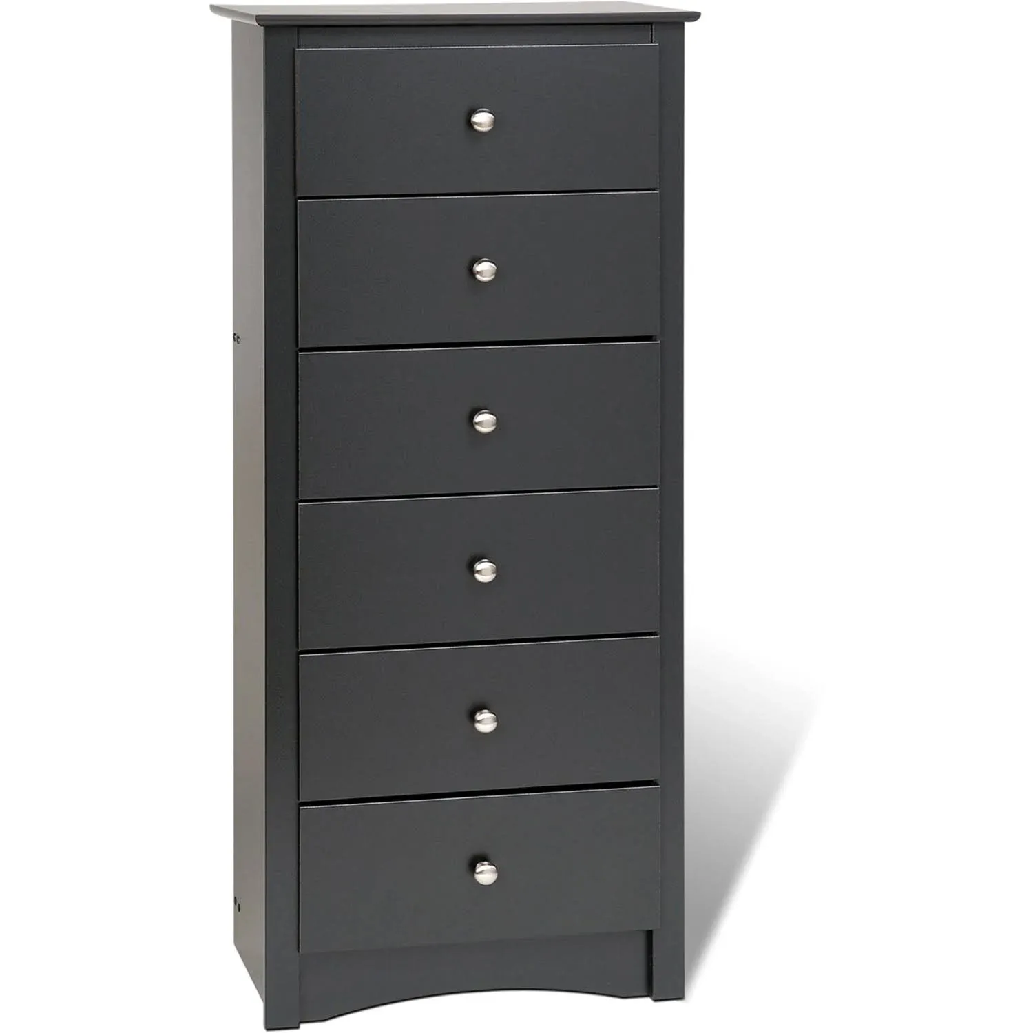 Prepac 6-Drawer Chest, Black