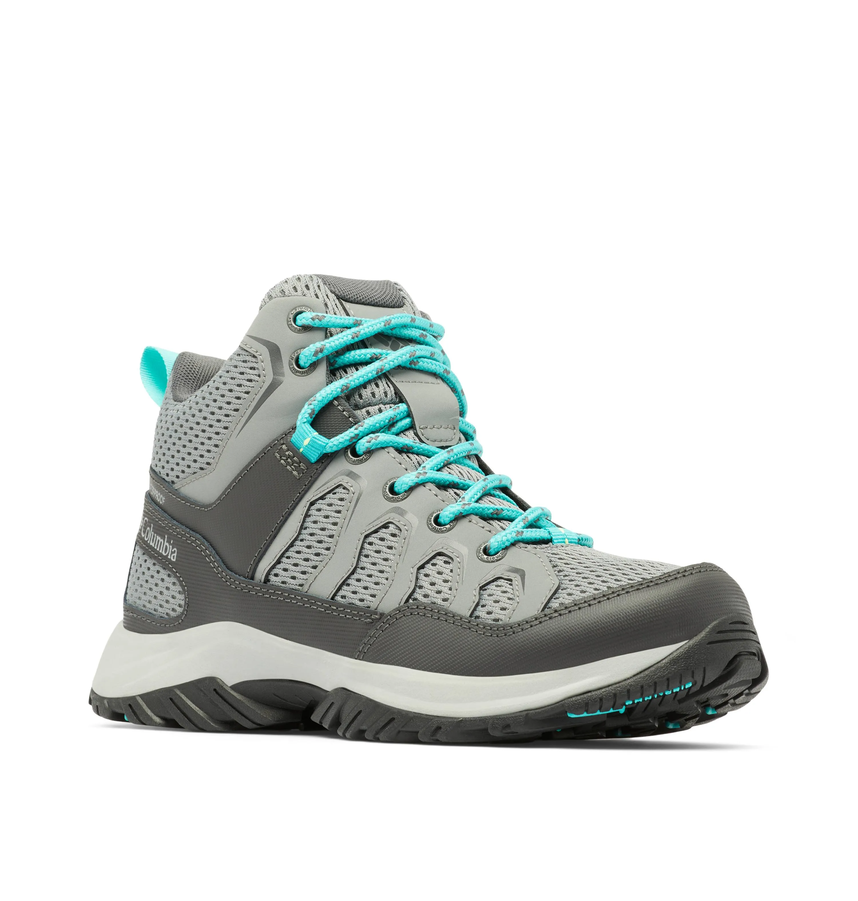 Columbia Granite Trail Mid Waterproof 9.5 Women's Grey Steel