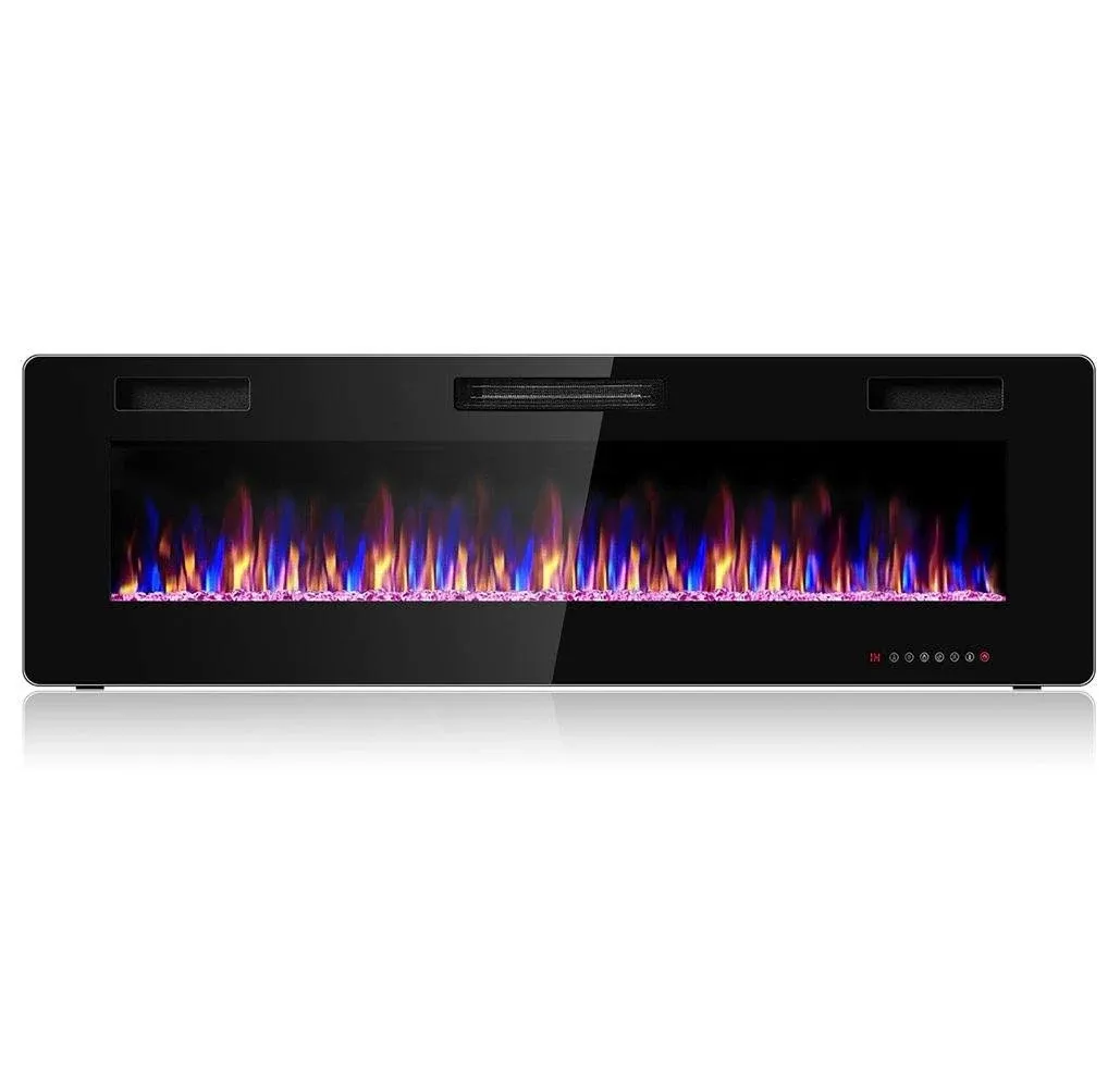 Costway 60 Inch Ultra Thin Electric Fireplace