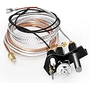 Hiorucet Propane Gas (LP) 69L18 Pilot Assembly Kits for Lennox Elite, IHP, Merit, Superior, Astria Fireplaces and Inserts, 69L1801, J4118, 902162 Pilot Replacement Parts with Thermocouple, Thermopile.