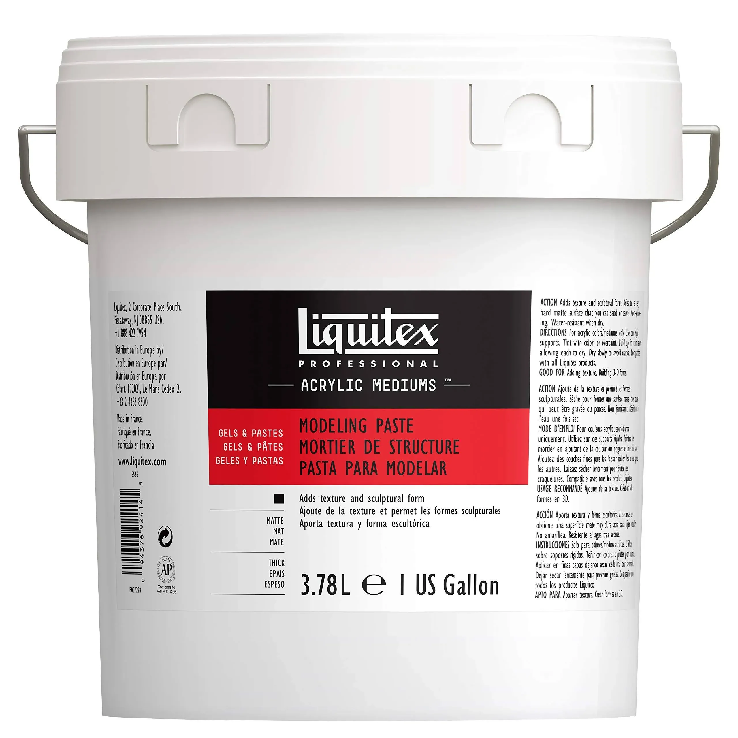 Liquitex Professional Modeling Paste, 3.78L (128-oz)