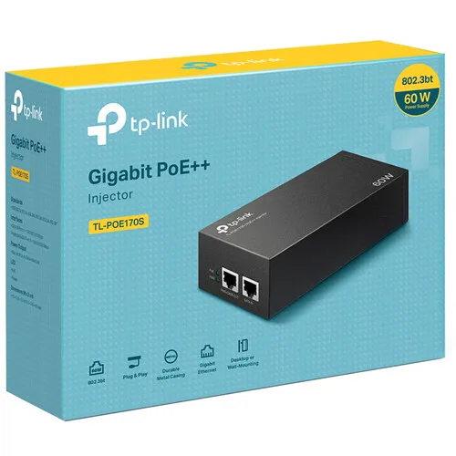 TP-Link TL-POE170S PoE++ Injector