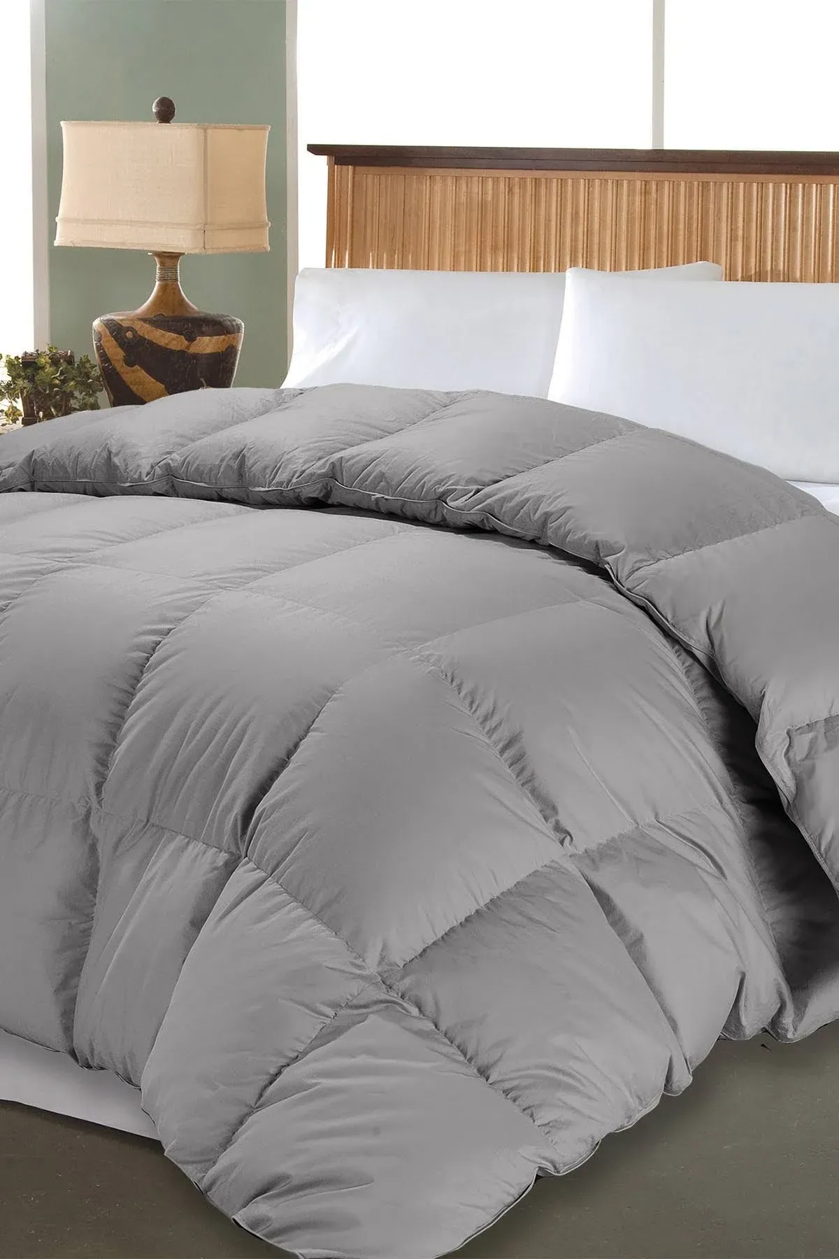 Blue Ridge Home Fashions 1000 Thread Count Pima Cotton Down Alternative Comforter ...