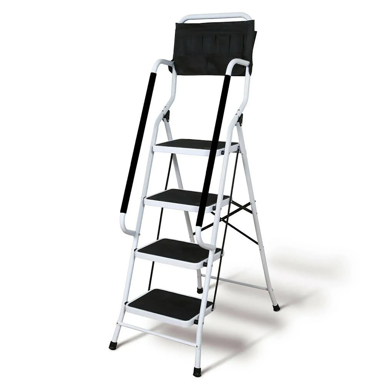 Support Plus Folding 4-Step Safety Step Ladder